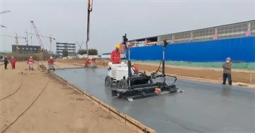 VANSE Telescopic Boom Betong Laser Leveling Machine hjälper dig att ta över s...